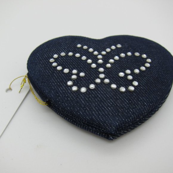 Women Handheld Mirror Purse Compact Portable Foldable 2x Magnification 2 Sided - Picture 7 of 7